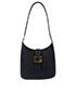 1998 GG Canvas Shoulder Bag, front view